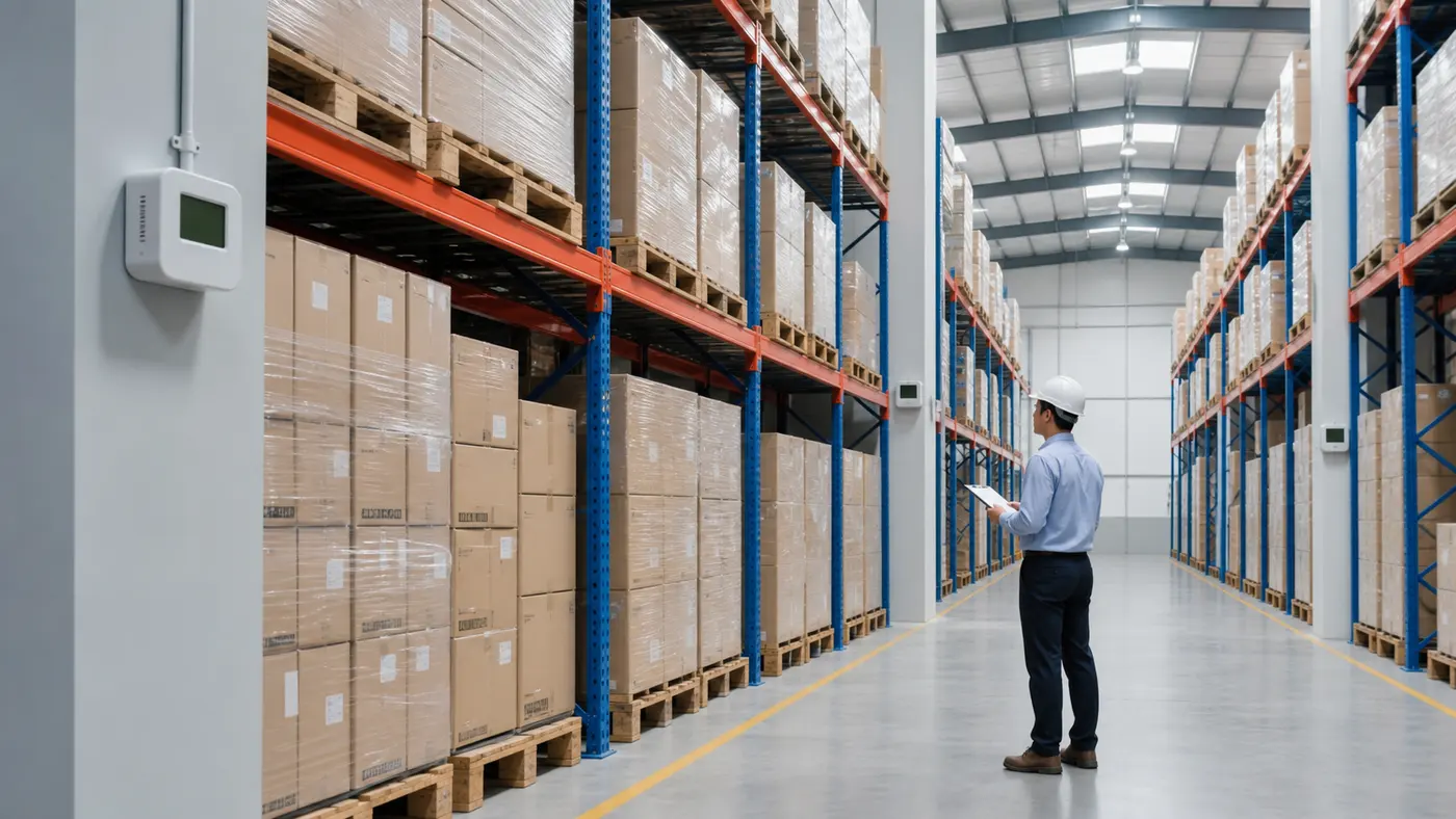 Bảo quản thùng hàng trên pallet trong kho